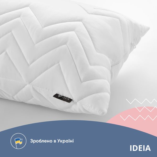 Подушка NORDIC COMFORT+ TM IDEIA з блискавкою біла 8-34693*001 фото