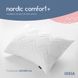 Подушка NORDIC COMFORT+ TM IDEIA з блискавкою біла 8-34693*001 фото 1